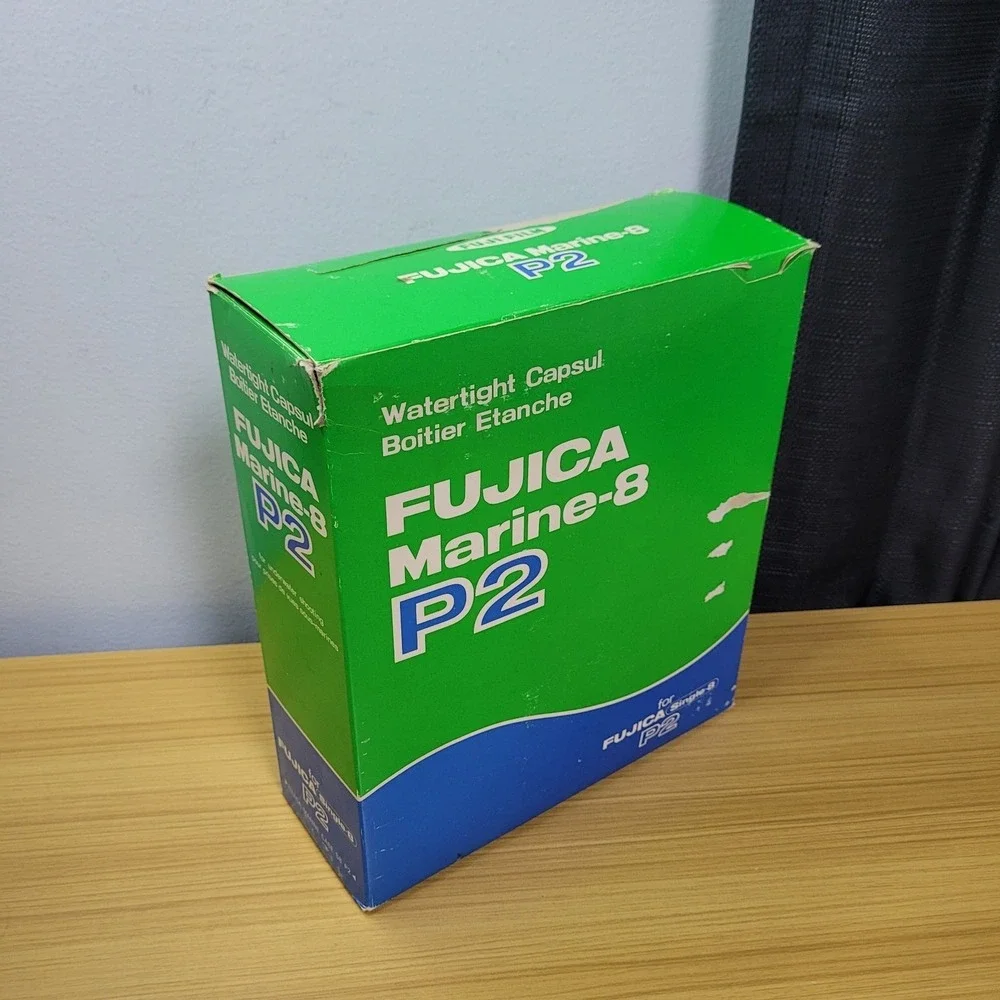 Fujica Marine-8 P2 Watertight Capsul Underwater Housing Only For Single 8 w/ Box